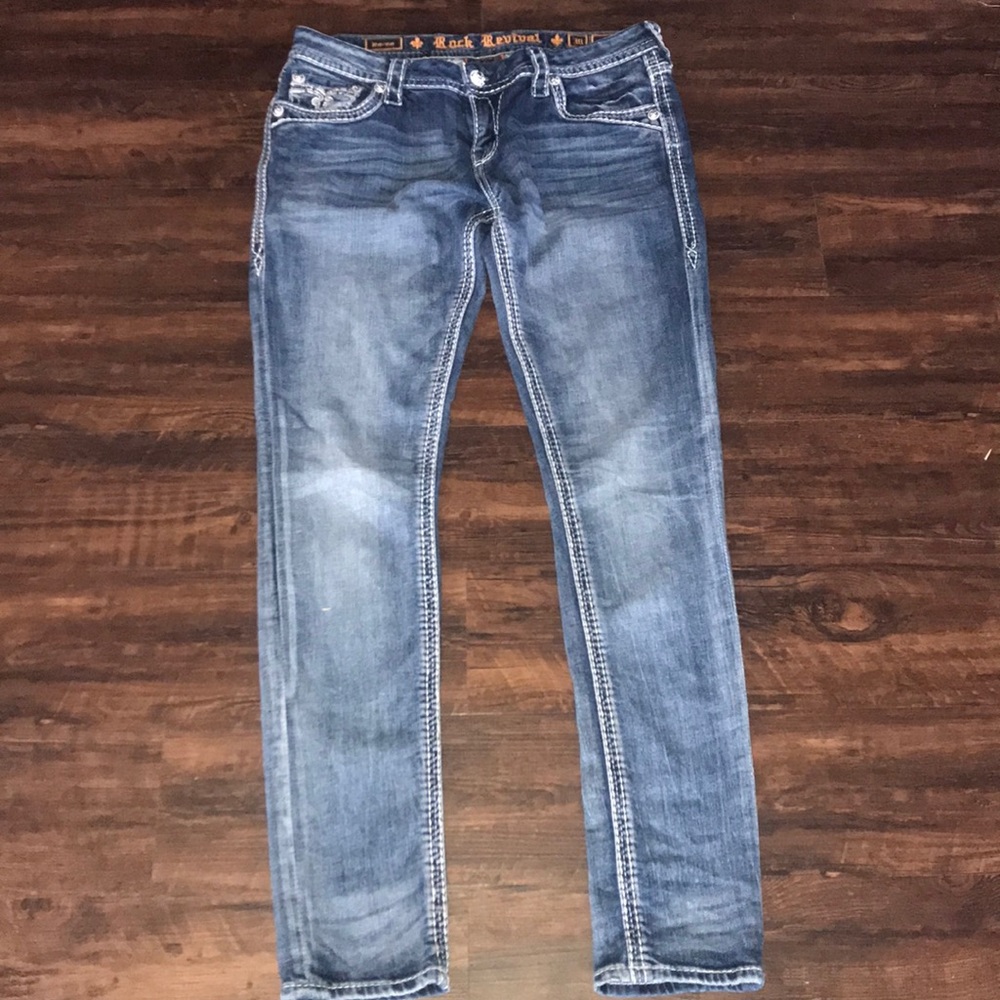 Rock Revival Skinny Raven Jeans